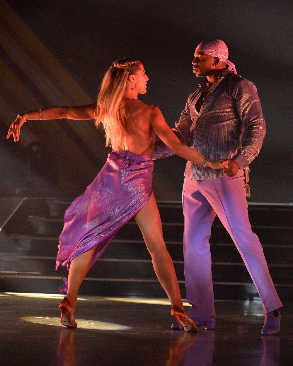 Dancing With the Stars DWTS Pro Emma Slater Shades Len Goodman Judging Jimmie Allen