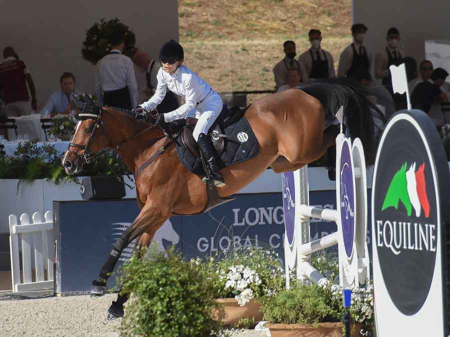 Mary-Kate Olsen Wins 3rd Place in Longines Equestrian Tour, Shows Off Horseback Riding Skills