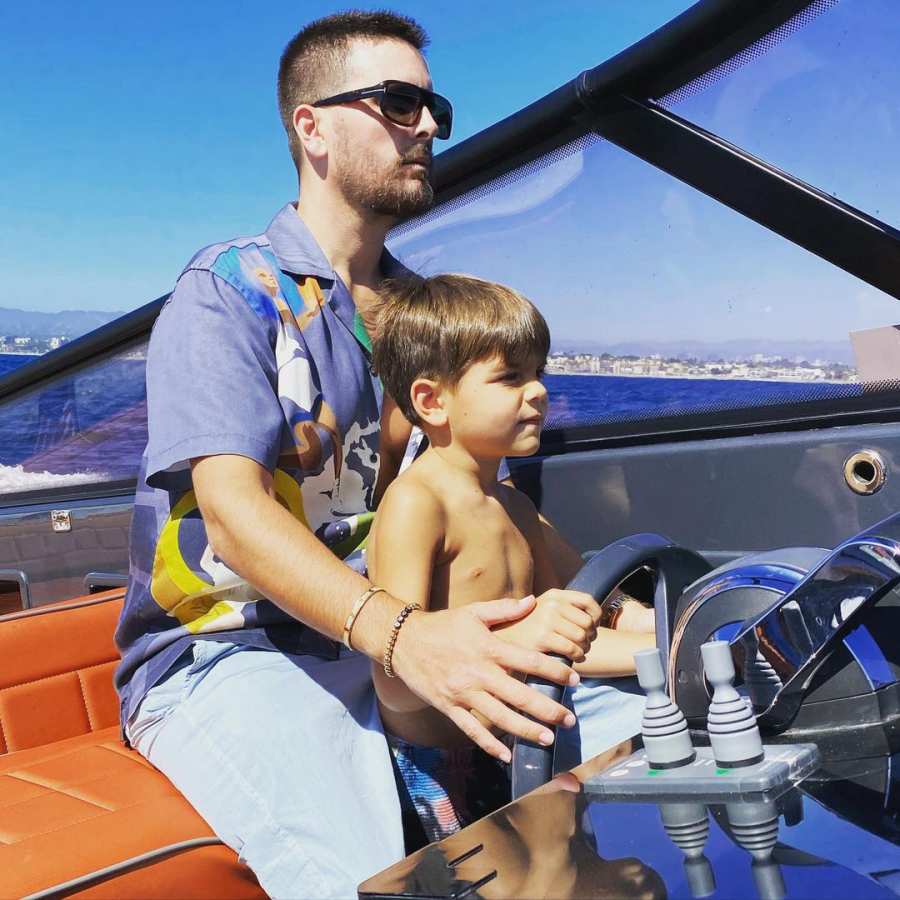 Scott Disick Is ‘Living the Dream’ Boating With His Kids After Amelia Gray Hamlin Split