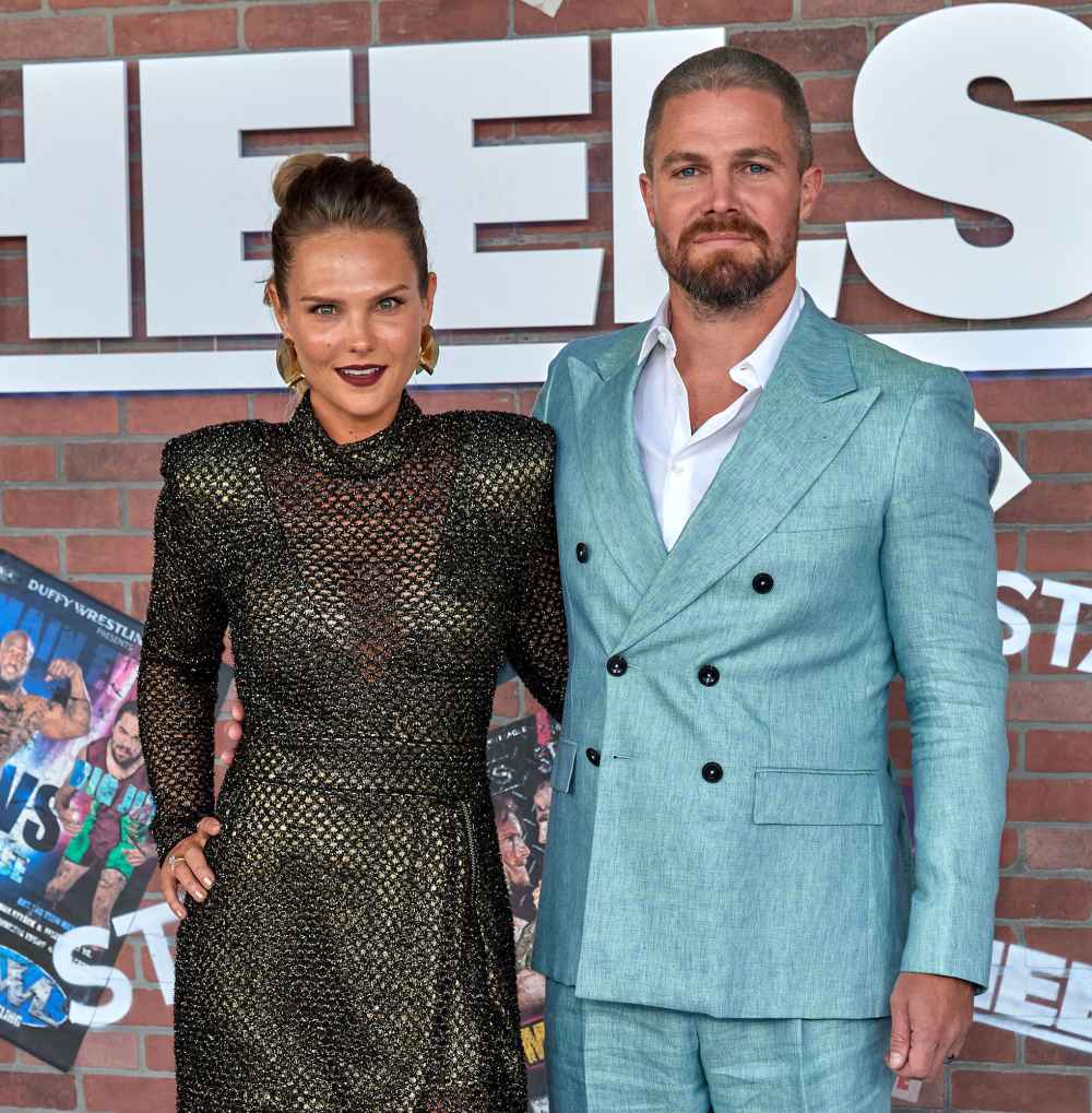 Stephen Amell Is ‘Trying To Make Amends’ With Wife Cassandra Jean After Plane Fight