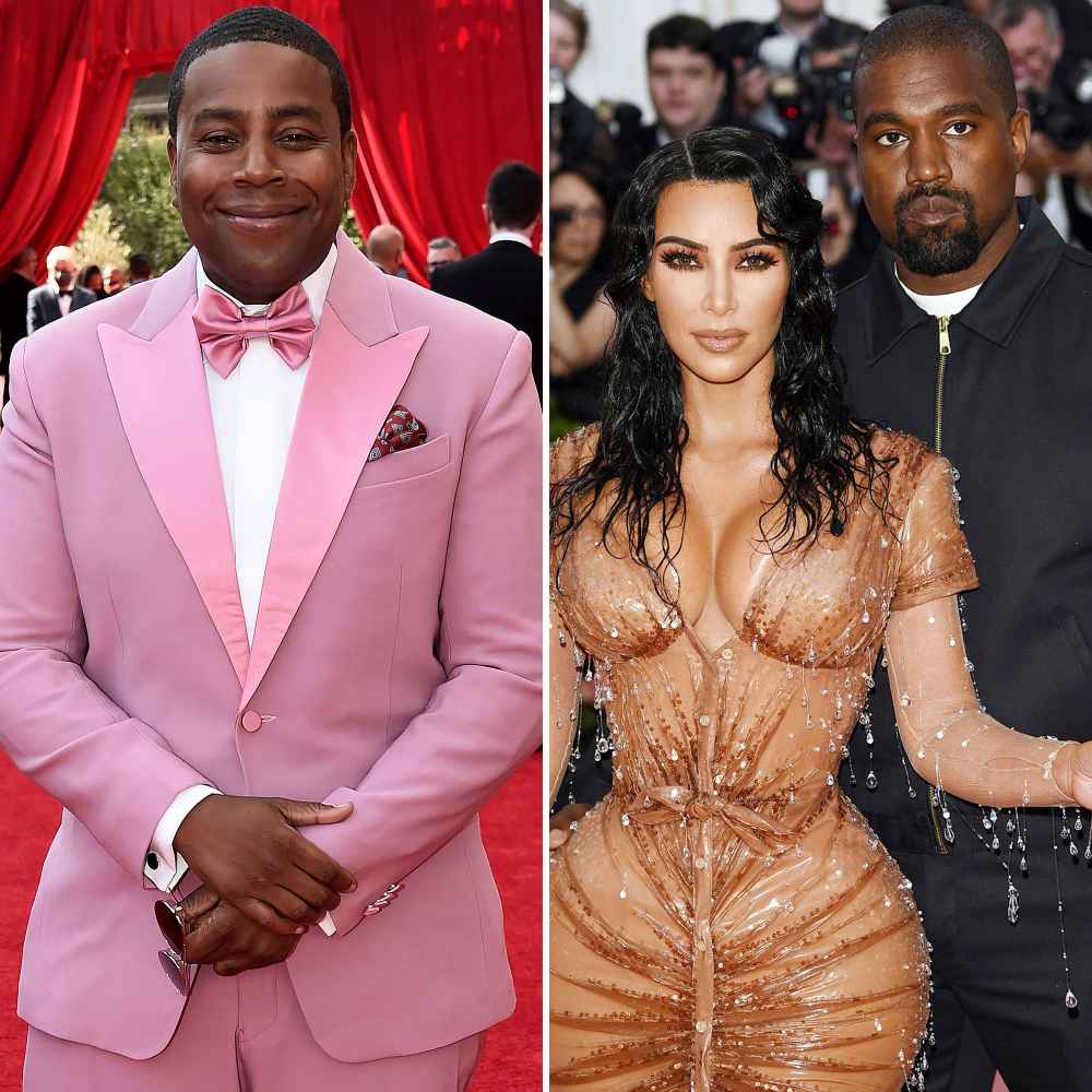 Kenan Thompson Says Kanye West Almost Joined Kim Kardashian for