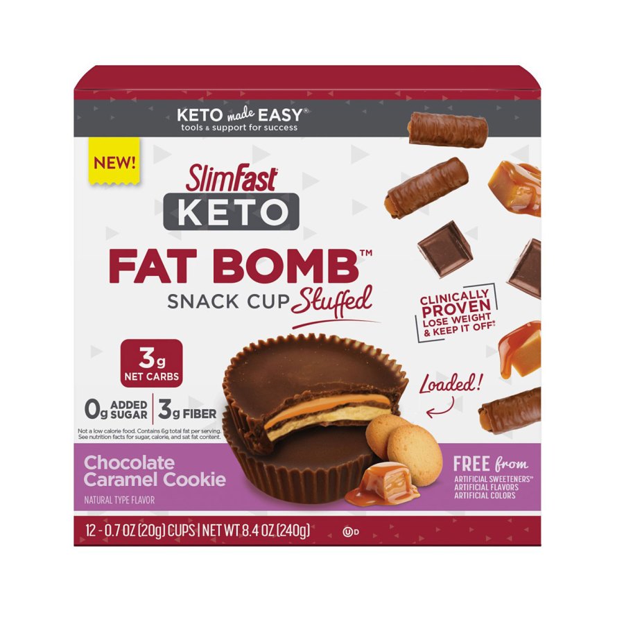 Slimfast Keto Fay Bomb Snack Cups Buzzzz-o-Meter 47