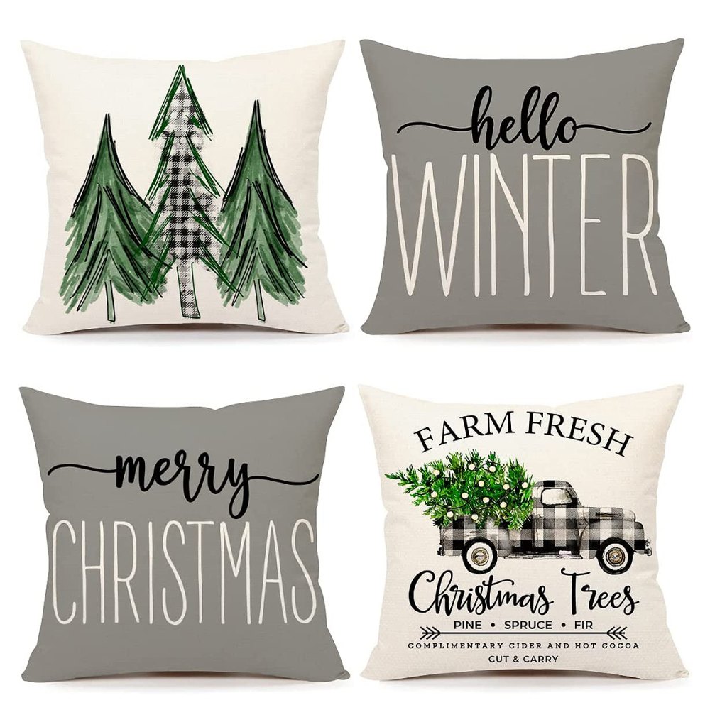 amazon-christmas-pillow-covers