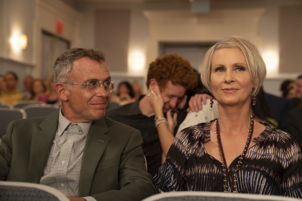 David Eigenberg It Was 'Scary' Stepping Back Into Sex and the City's Steve Cynthia Nixon