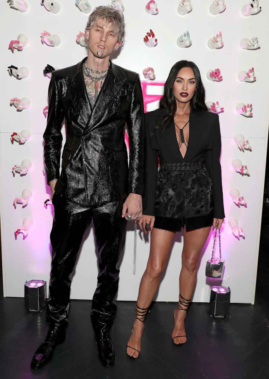 Megan Fox and Machine Gun Kelly Love Stepping Out in Sexy, Color Coordinated Outfits