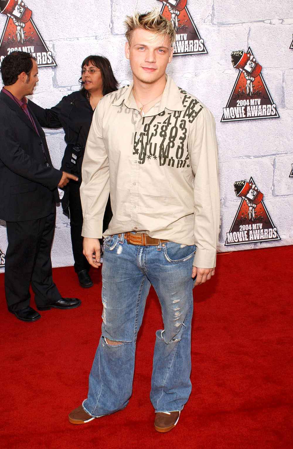 2004 MTV Movie Awards Nick Carter Biggest Fashion Regrets