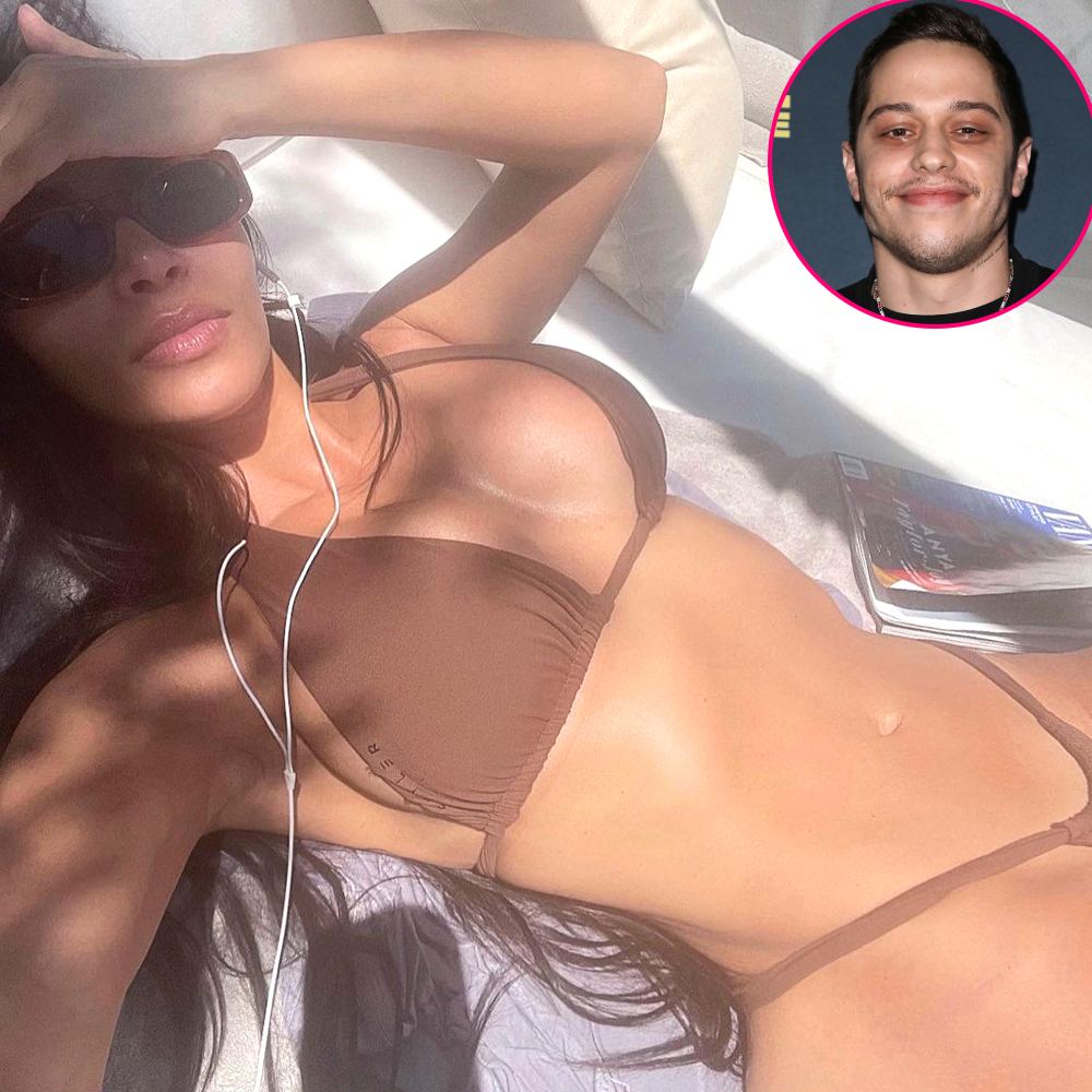 Kim Kardashian Shares Photos From Bahamas Vacation With Pete Davidson