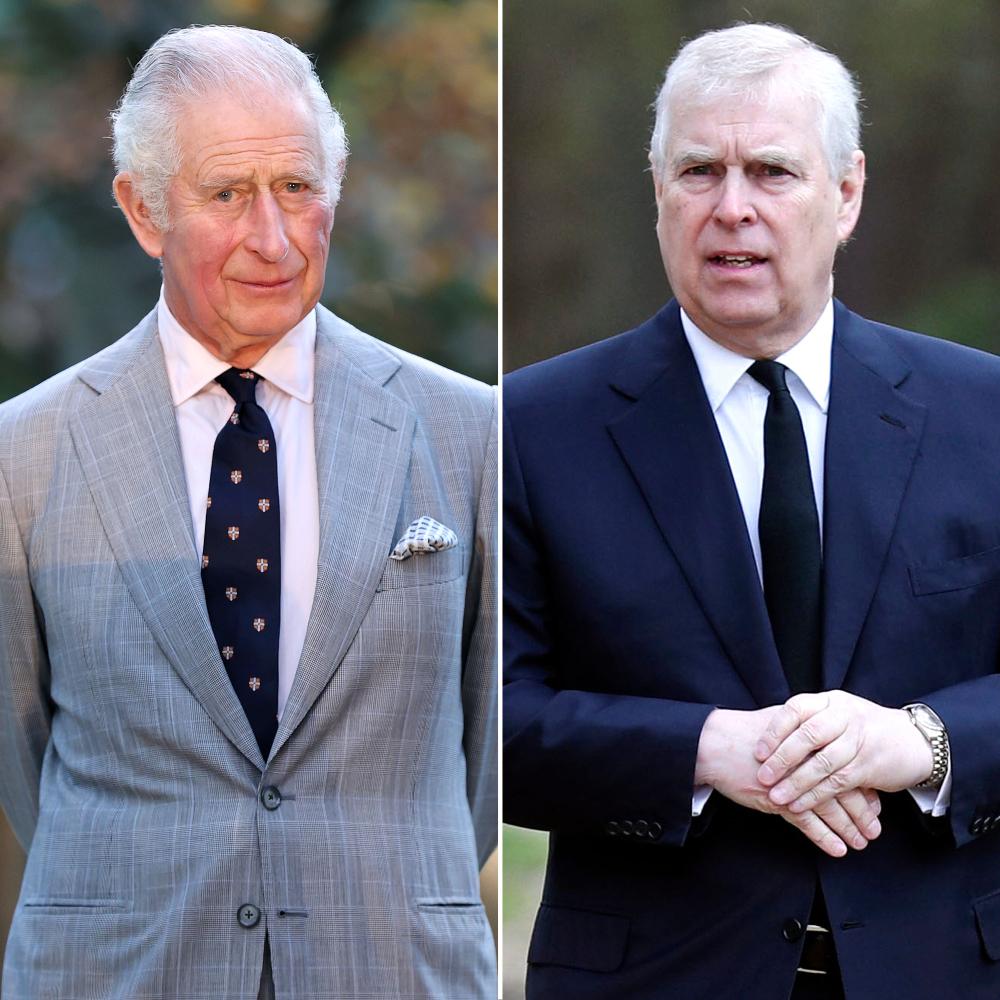 Prince Charles Dodges Question About Brother Prince Andrew Being Stripped of Royal Titles
