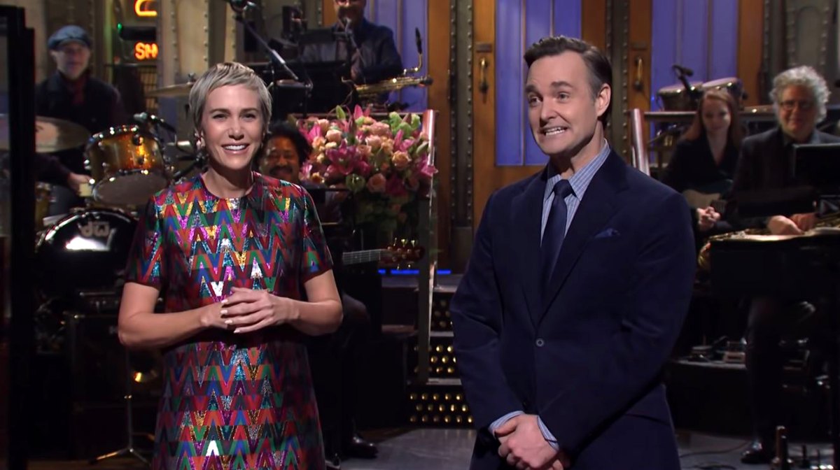 Kristen Wiig Returns To Snl Amid Will Fortes Monologue Video 7511