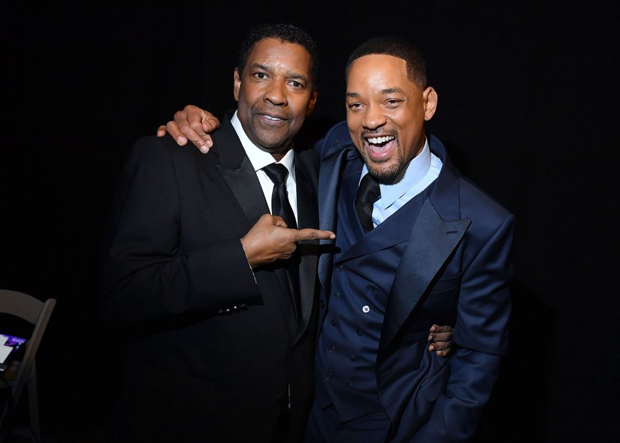 Denzel Washington and Will Smith Inside the SAG Awards 2022 What You Didn't See on TV