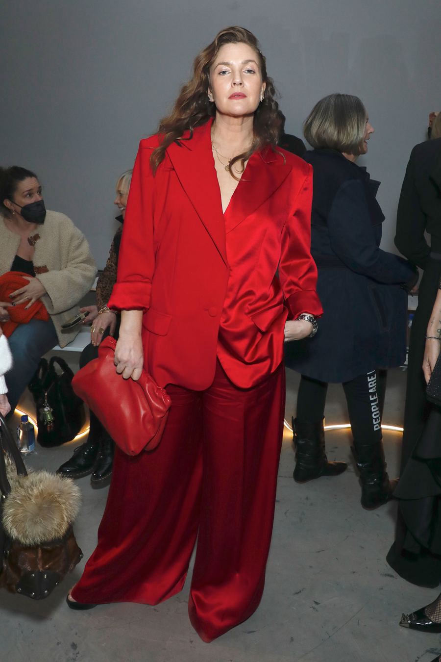 Drew Barrymore Best Celeb Street Style Moments From New York Fashion Week 2022