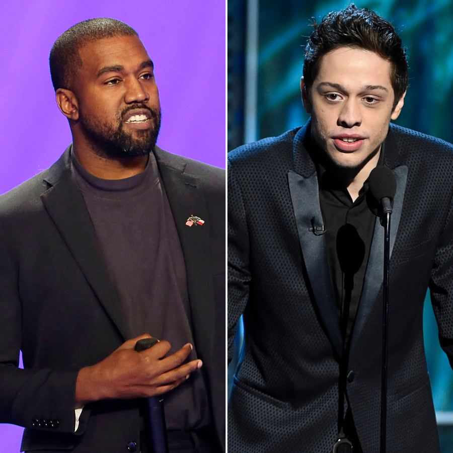 Every Time Kanye West Dissed Pete Davidson After Kim Kardashian Romance Started