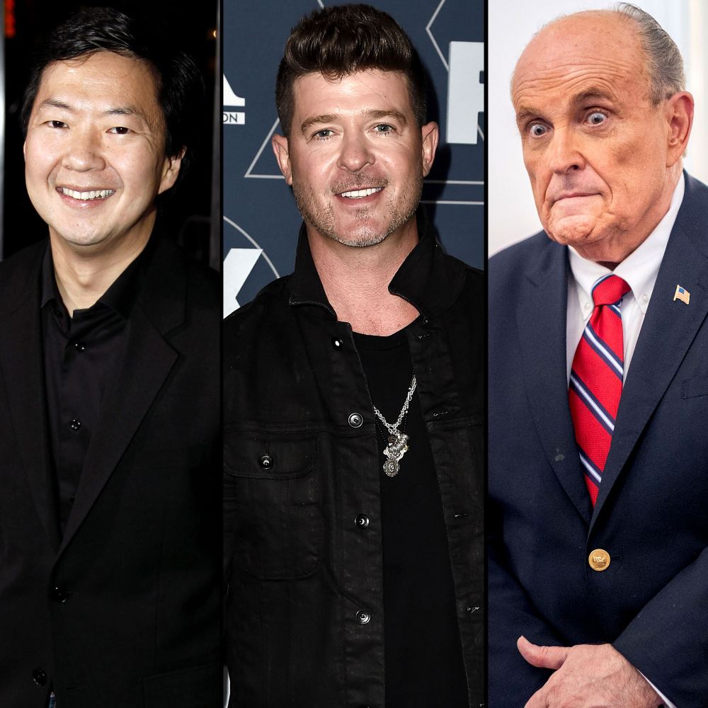 Ken Jeong, Robin Thicke Reportedly Walk Off 'Masked Singer' After Rudy Guiliani is Unveiled