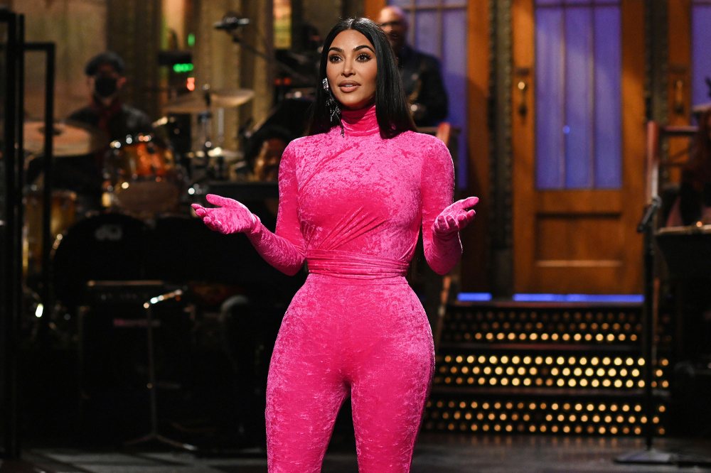 Kim Kardashian Saturday Night Live SNL Pink