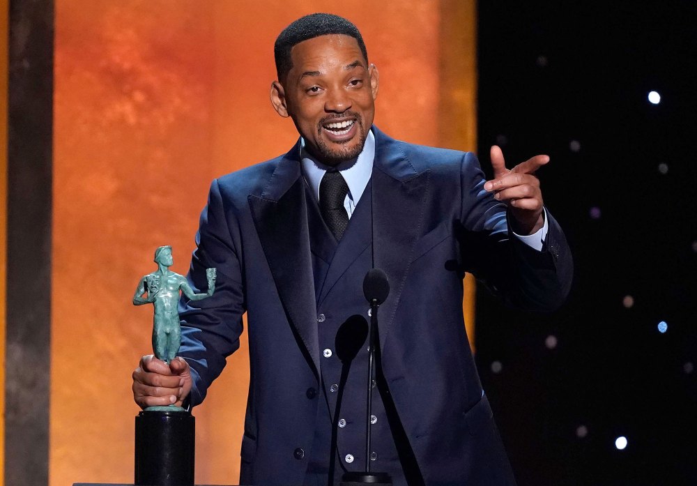 Will Smith Gets Emotional After SAG Awards 2022 Win