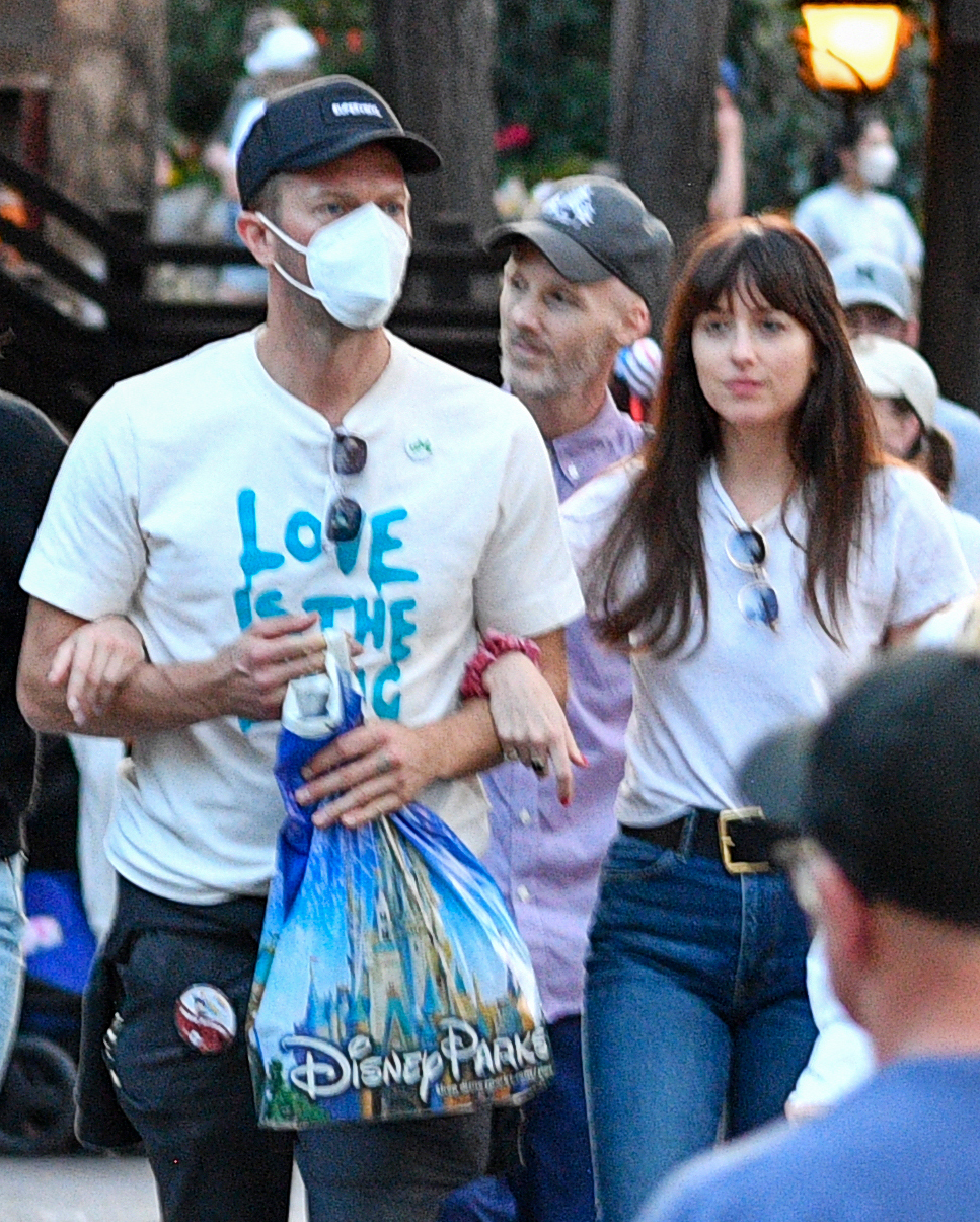 Jay-Z Takes Blue Ivy to Disneyland With Dakota Johnsons, Chris Martin and His Teens
