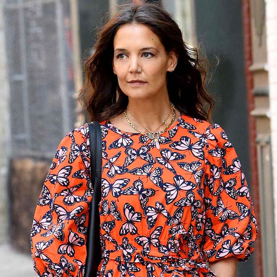 Katie Holmes Swaps Her Itty-Bitty Nose Ring for an Edgy Hoop