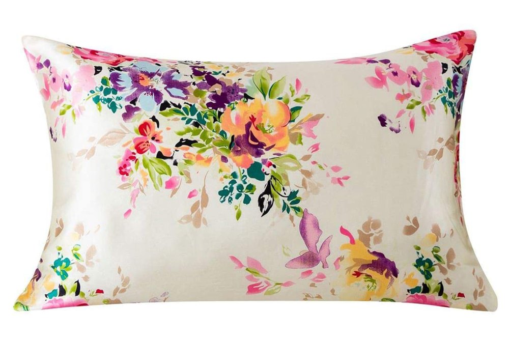floral pillowcase