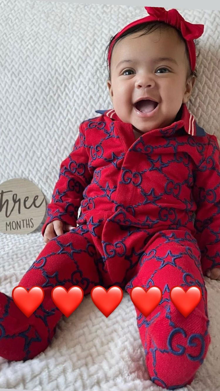 Chris Brown Confirms He Welcomed 3rd Child Celebrates Her 3 Month Birthday