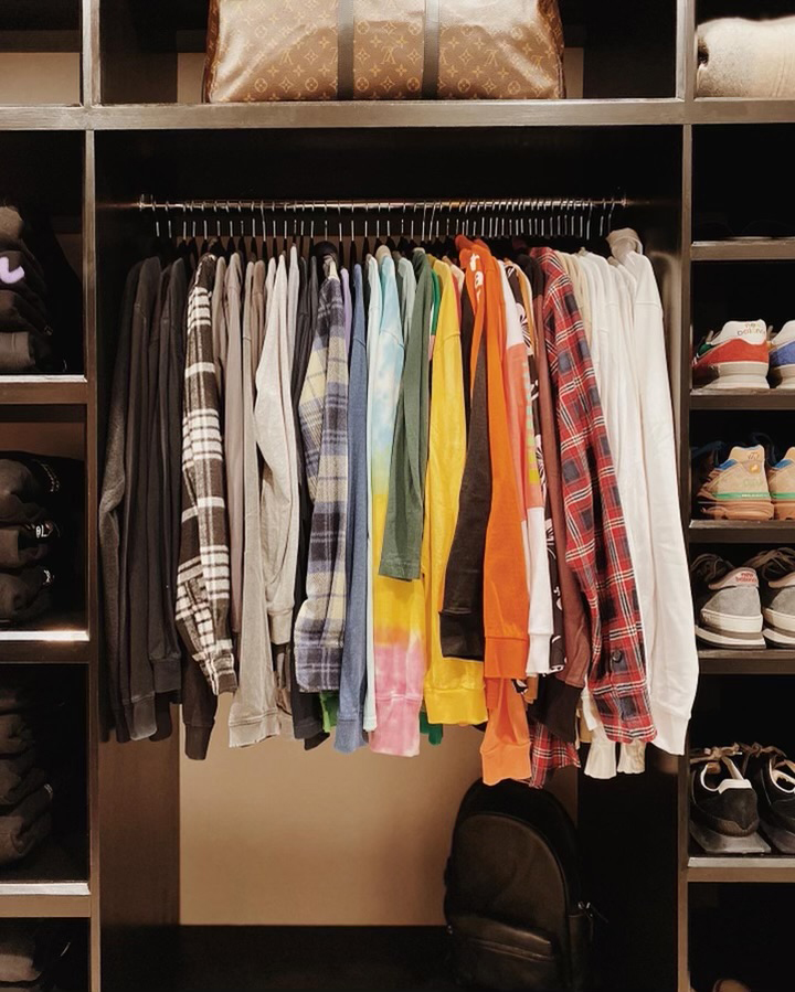 Inside Pete Davidson's Super Organized Closet: Photos