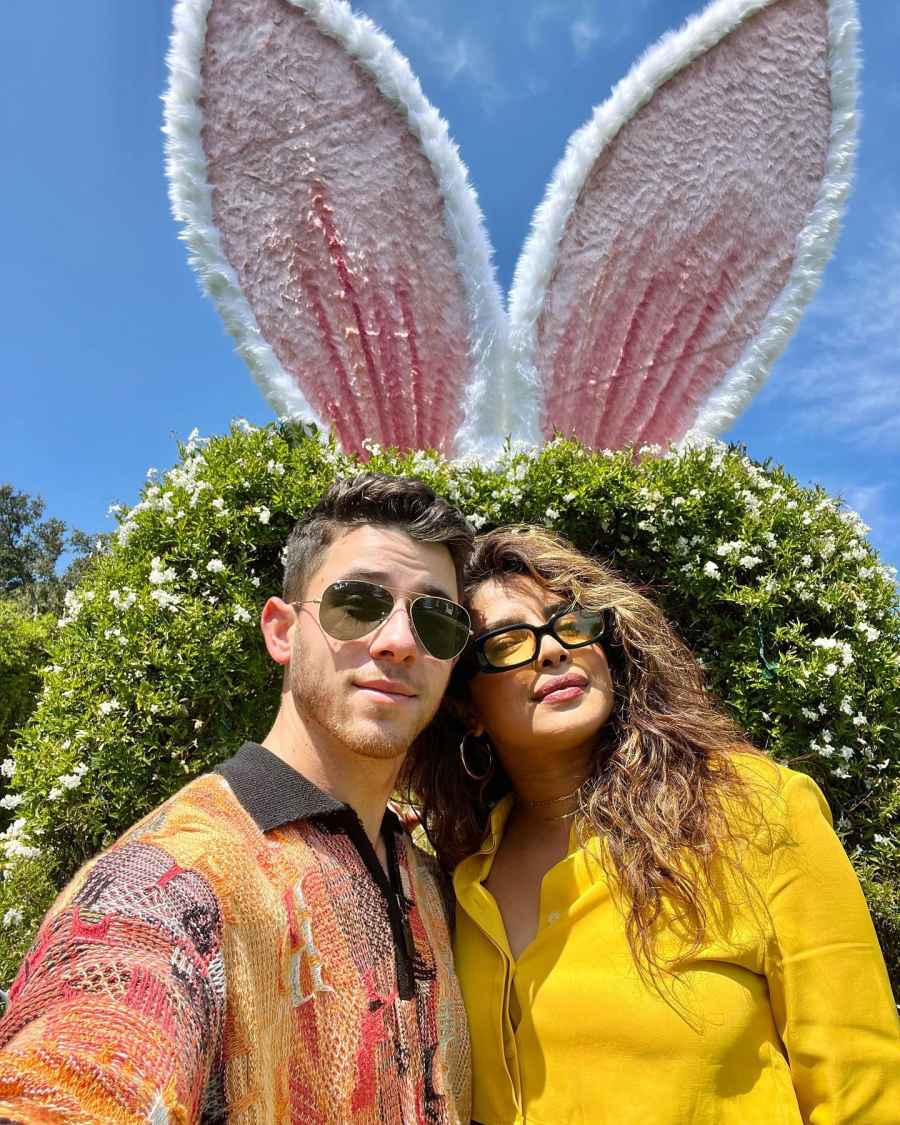 Nick Jonas, Priyanka Chopra Celebrate 1st Easter as Parents