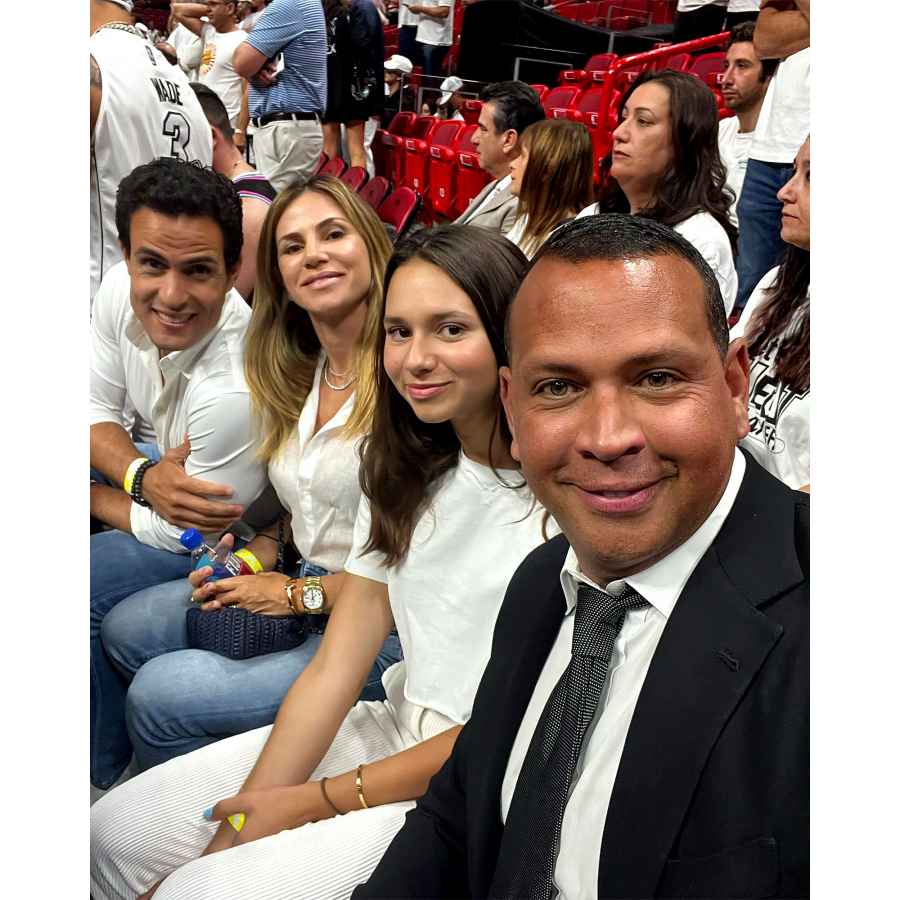 Friendly Exes! Alex Rodriguez, Cynthia Scurtis Attend Basketball Game Together