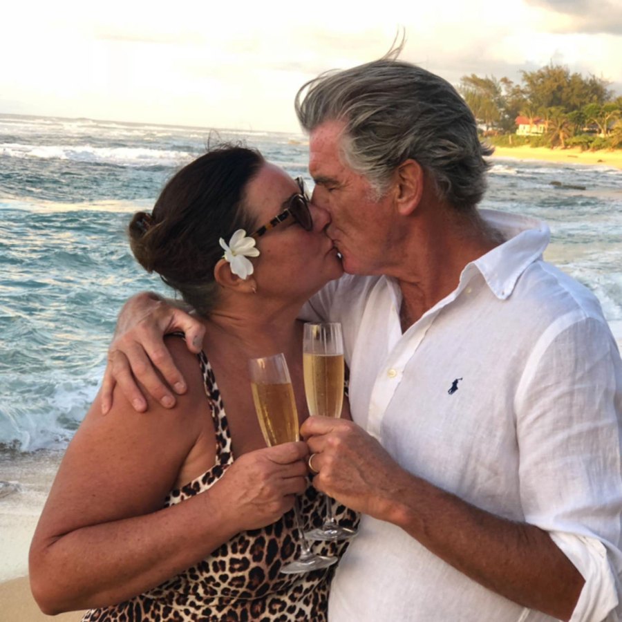Pierce Brosnan and Wife Keely Shaye Smith's Relationship Timeline