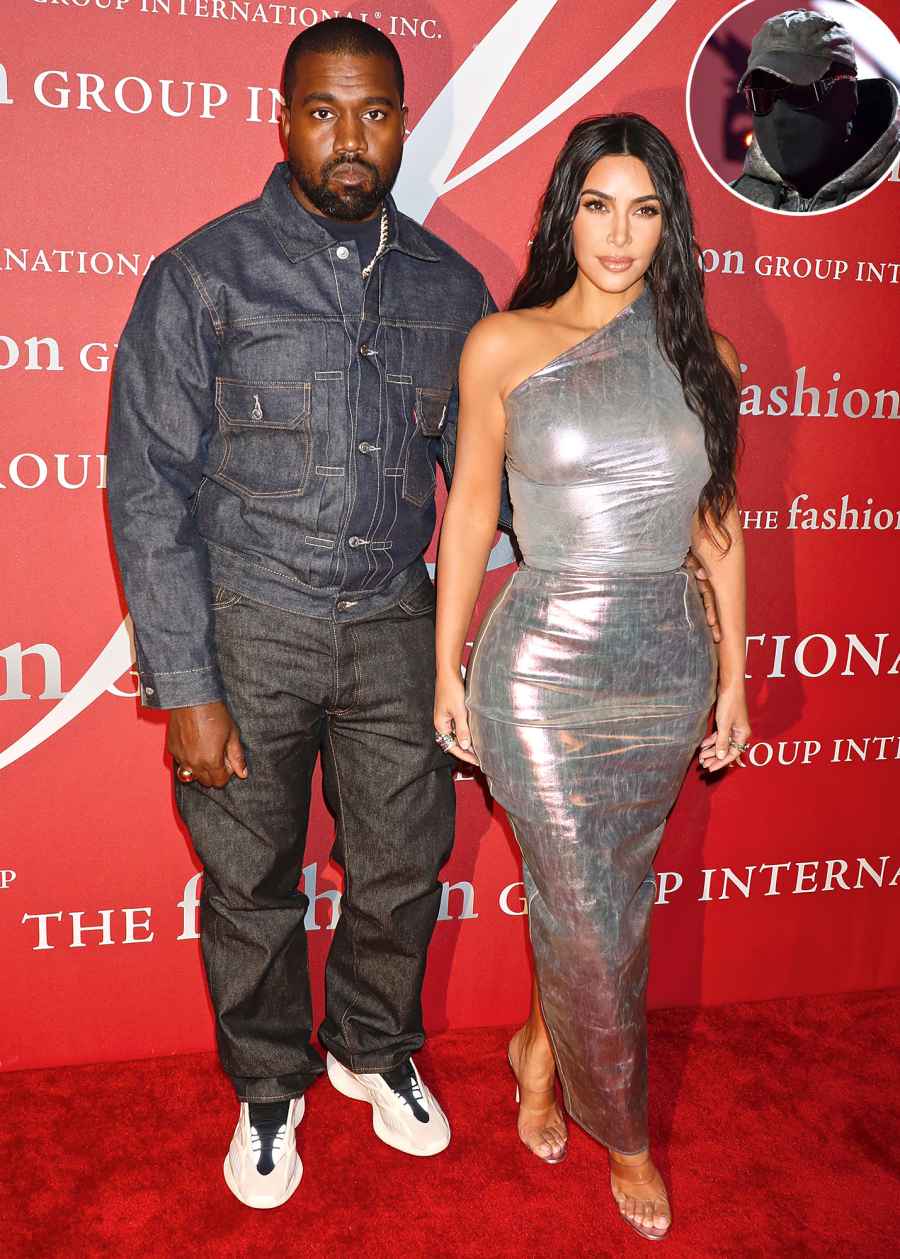 Kanye West References Wife Kim Kardashian During Surprise Appearance at BET Awards 2022