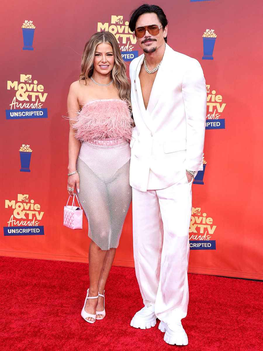 Tom Sandoval and Ariana Madix Red Carpet 2022 MTV Movie And TV Awards UNSCRIPTED