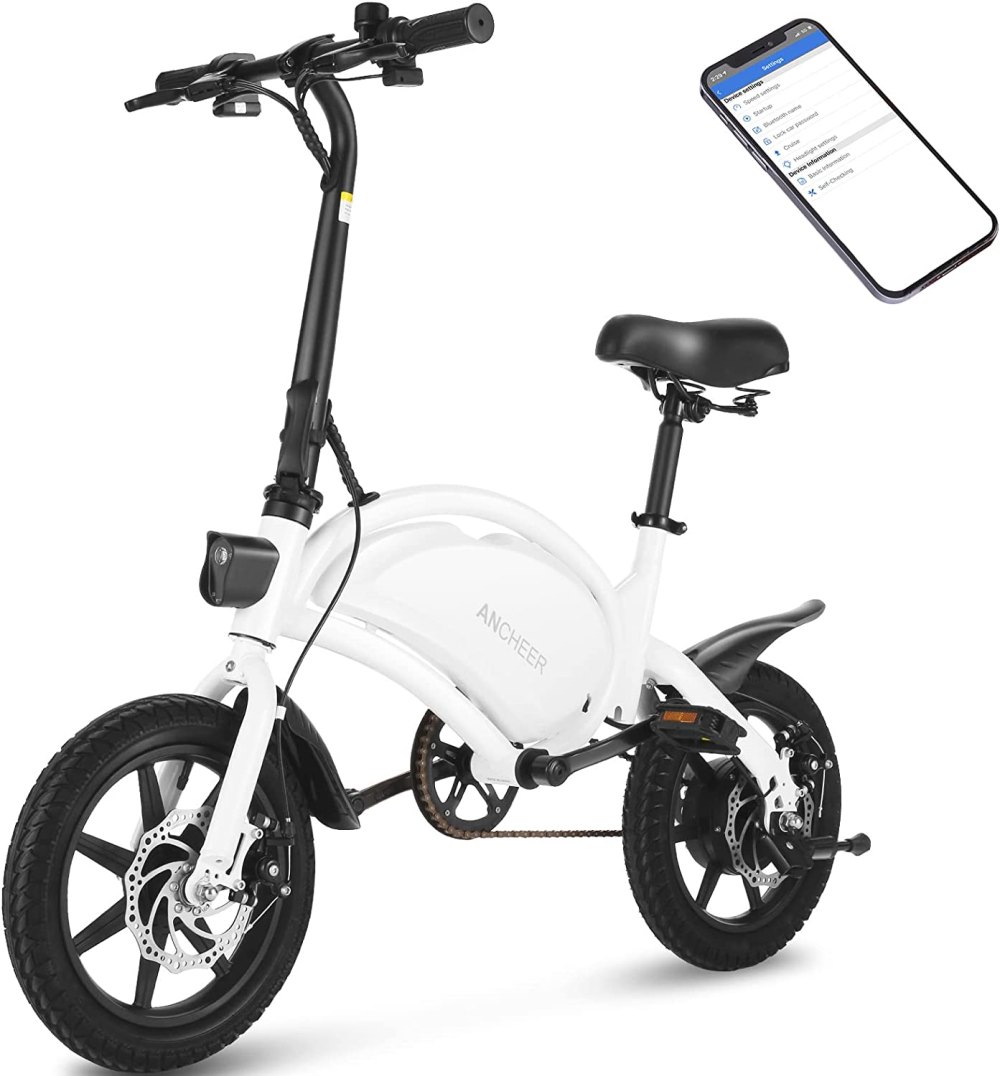 ANCHEER 500W Folding Electric Bike