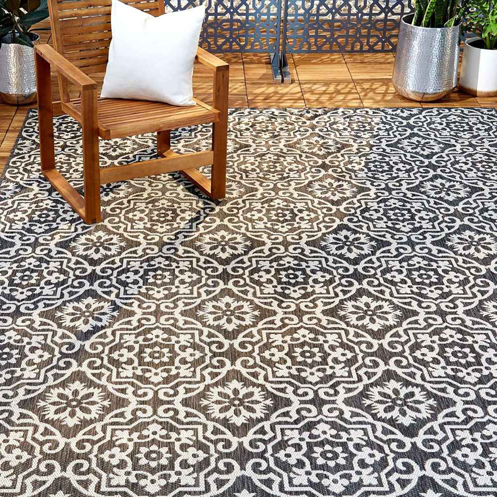 Nicole Miller New York Geometric Indoor:Outdoor Area Rug