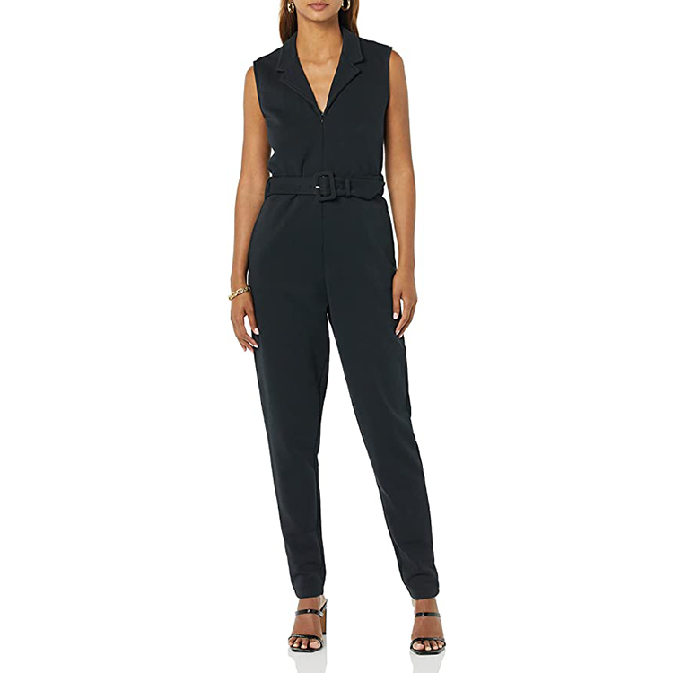 black jumpsuit