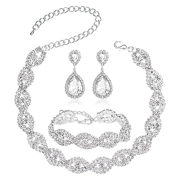 crystal choker set