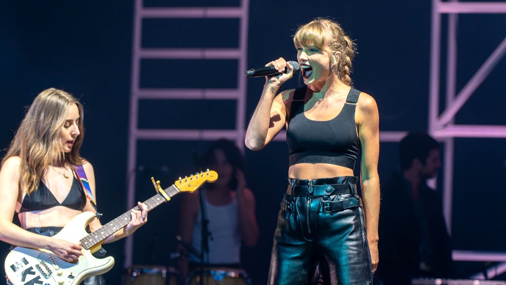 Taylor Swift Joins Haim for Surprise Appearance at London Concert: ‘I Haven’t Been on a Stage in a Very Long Time’