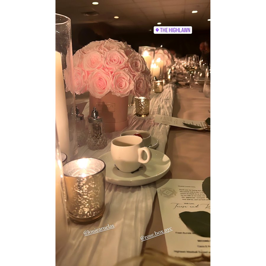 Inside Teresa Giudice and Luis Ruelas' Rehersal Dinner Ahead of Their Romantic Wedding