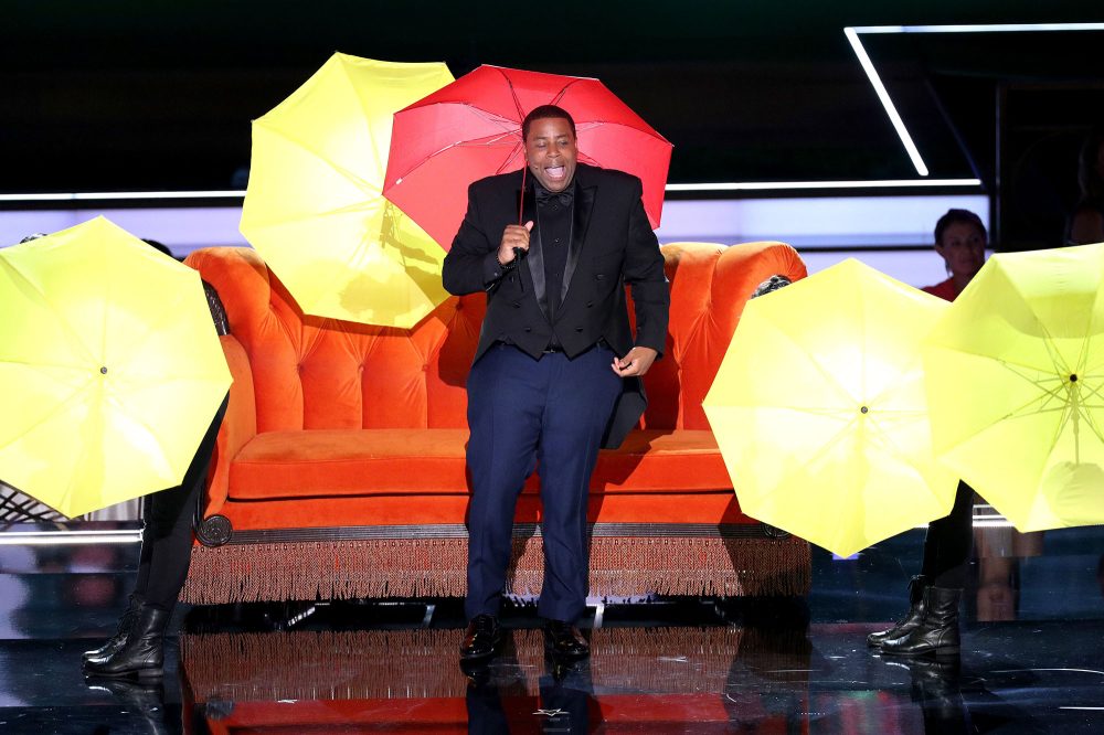 Emmy Awards 2022 Kenan Thompson Remixes Friends Theme and More in Opening Monologue 2