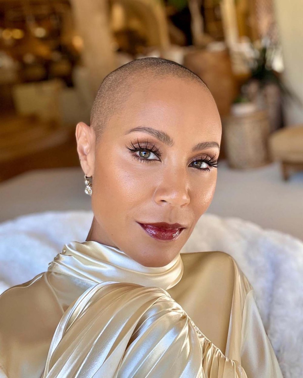 Jada Pinkett Smith Celebrates National Bald Day