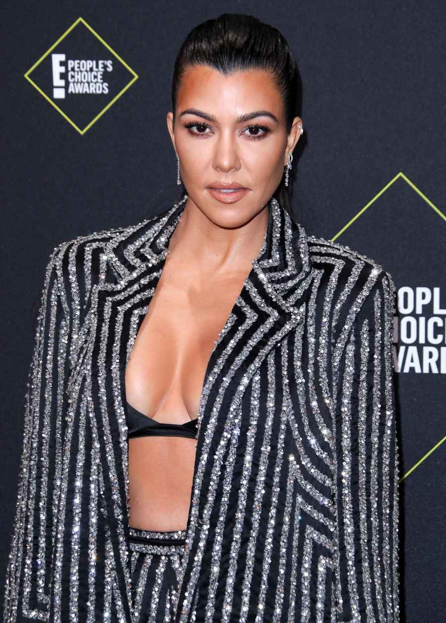 Kourtney Kardashian Reaction Kardashians Imply Tristan Thompson Tried to Trap Khloe With Baby