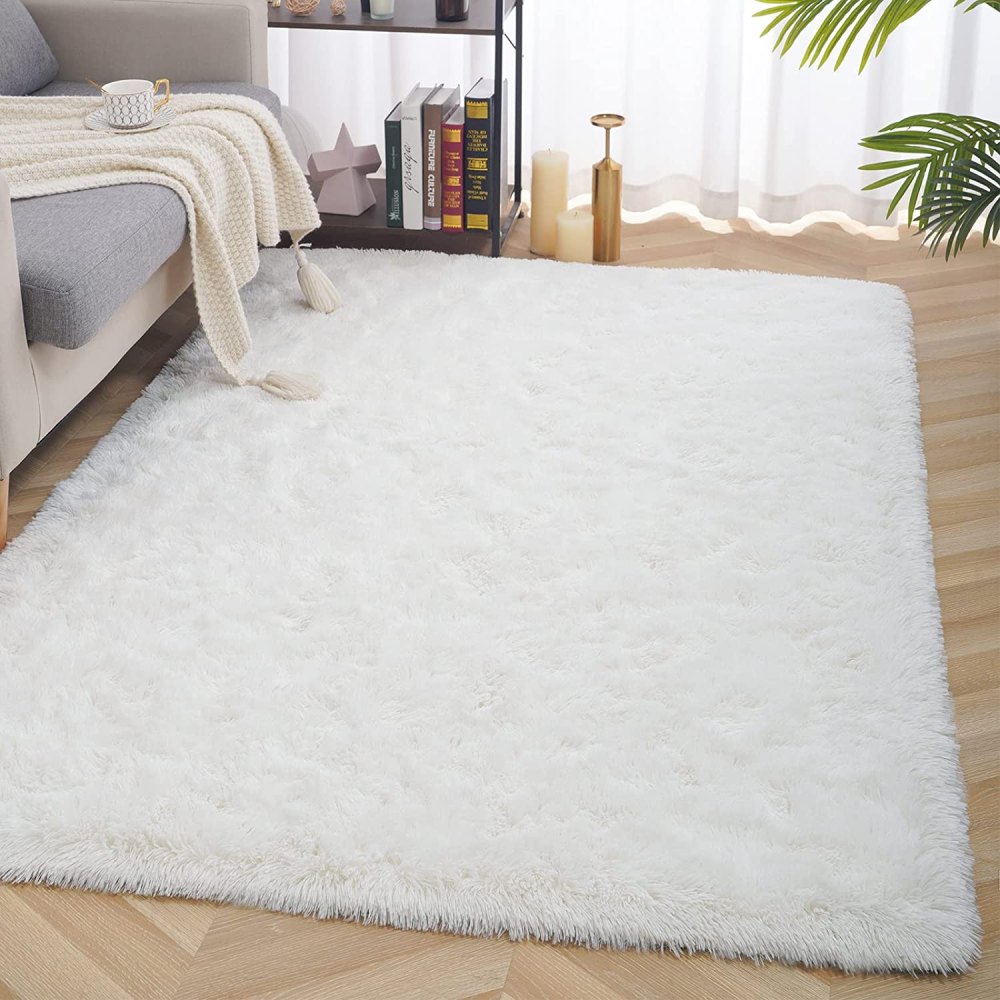 fluffy rug