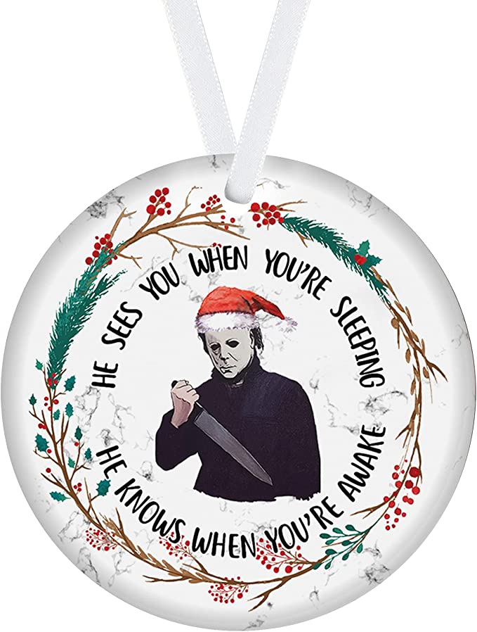 horror Halloween ornament