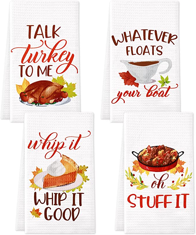 Thanksgiving kitchen towels