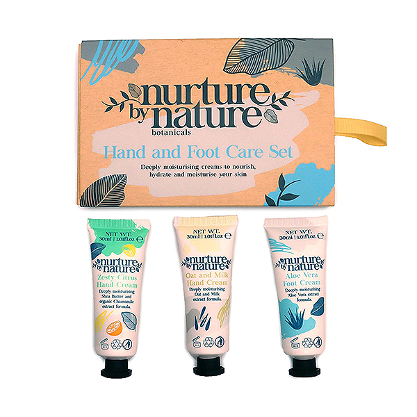 Nurture by Nature Hand and Foot Lotion Care Gift Set