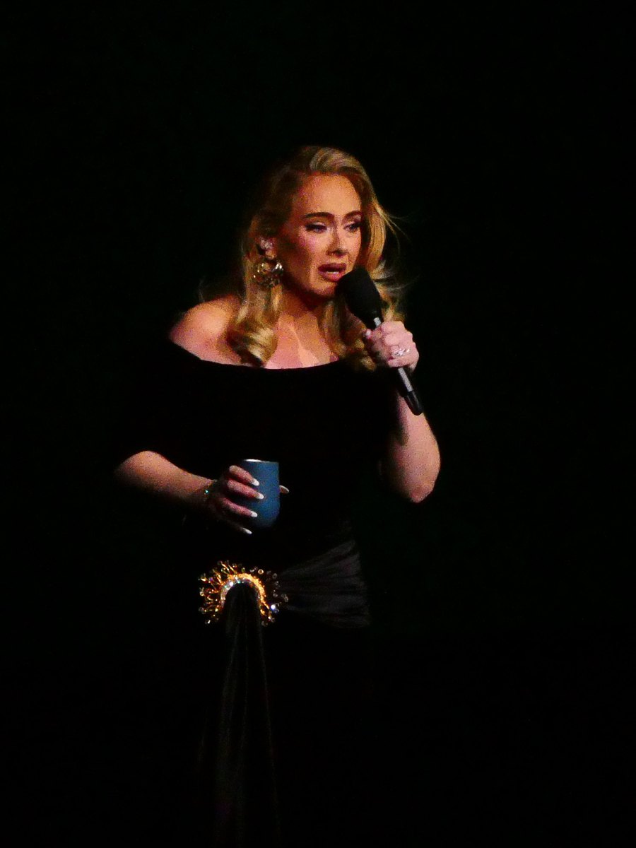 Adele's first night rescheduled Las Vegas Show 044