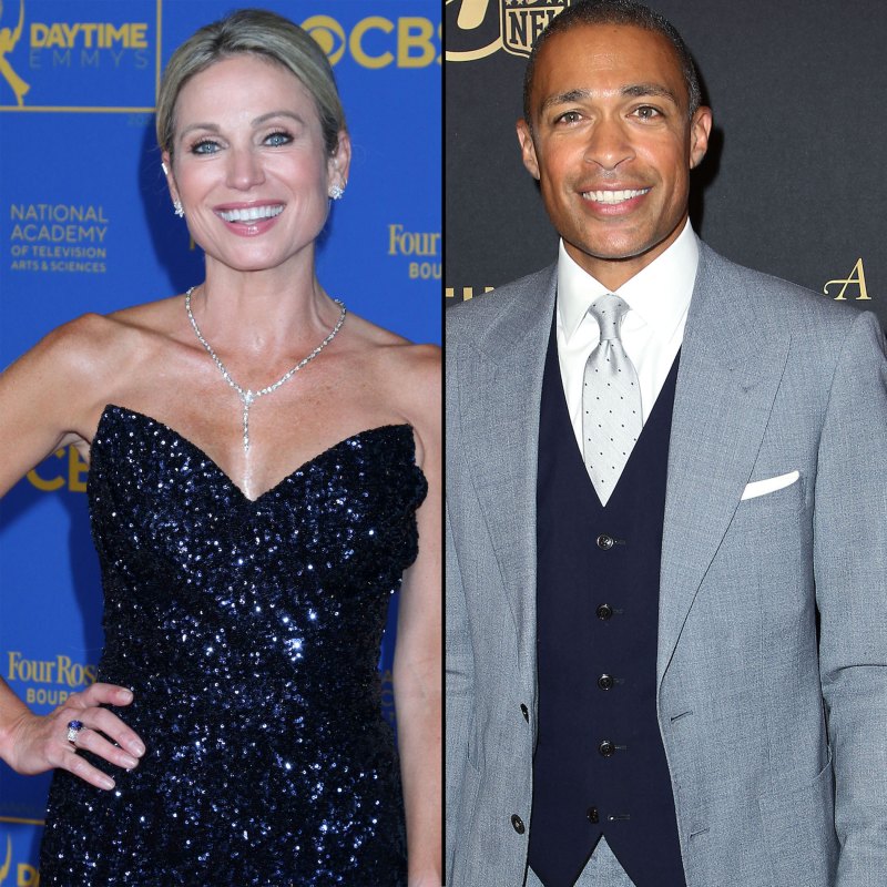 GMA’s Amy Robach and T.J. Holmes Address Dating Rumors