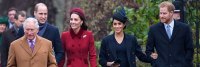 Christmas Hub 2022 Prince Charles, Prince William, Catherine Duchess of Cambridge, Meghan Duchess of Sussex and Prince Harry Christmas Day
