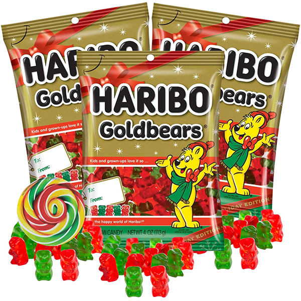 Limited Edition Christmas Haribo Goldbears