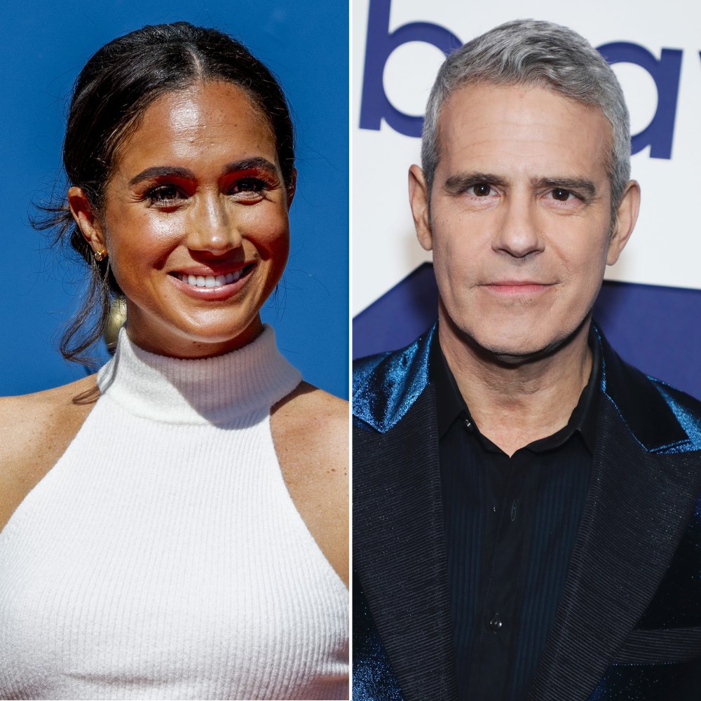 Meghan Markle Jokingly Confronts Andy Cohen About Not Being Approved for 'Watch What Happens Live'