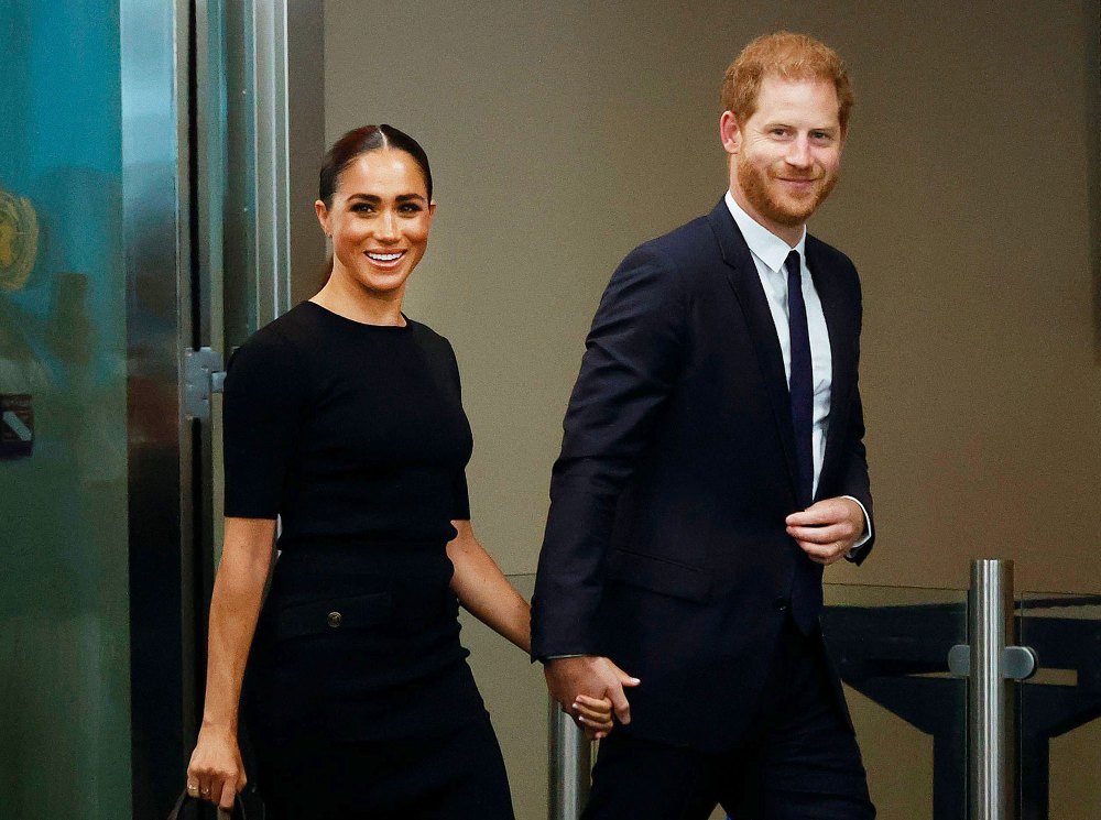Prince Harry and Meghan Markle Get Affectionate in Sweet Tribute to Elton John at Farewell Tour 2