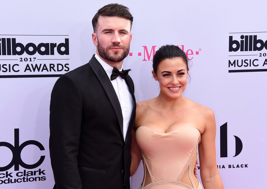 Sam Hunt's Rare Quotes About Fatherhood After Welcoming Daughter With Hannah Lee Fowler 047 Sam Hunt and Hannah Lee Fowler attend the Billboard Music Awards in Las Vegas on May 21, 2017.