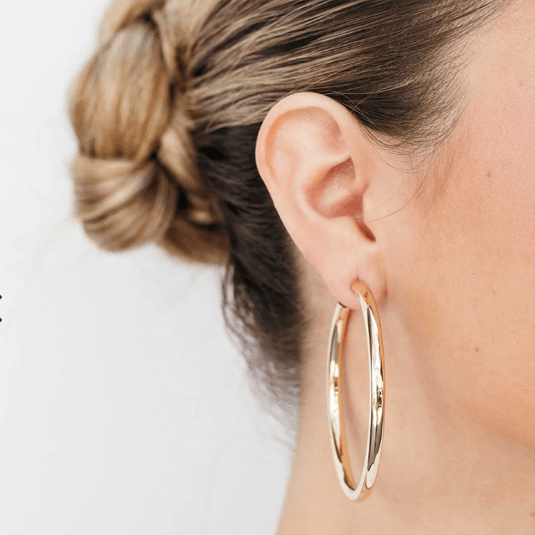 big gold hoops